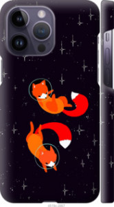 Чехол Лисички в космосе для iPhone 14 Pro Max
