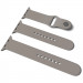 Силіконовий ремінець для Apple Watch Sport Band 42(ser.1-3)/44/45/46/49mm (S/M & M/L) 3pcs (Сірий / Dark Gray)