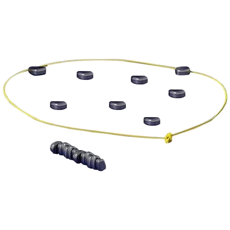 Настольная интерактивная игра Ummi 8888 Magnetic Arena Game с веревкой (Blue)