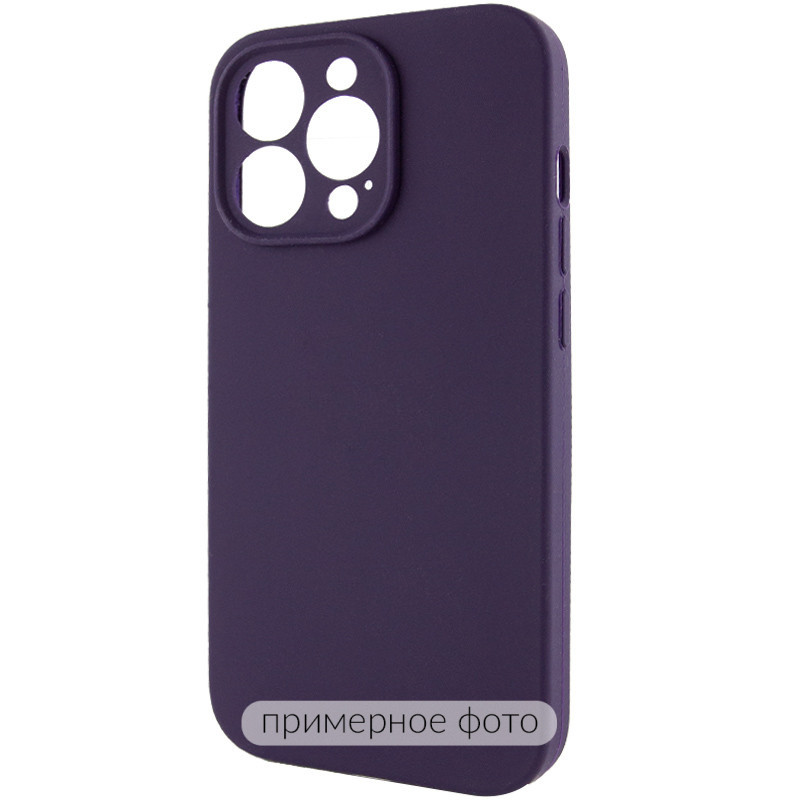 Фото Чохол Silicone Case Full Protective (AA) NO LOGO на Apple iPhone 16 Pro (6.3") (Фіолетовий / Elderberry) в маназині vchehle.ua