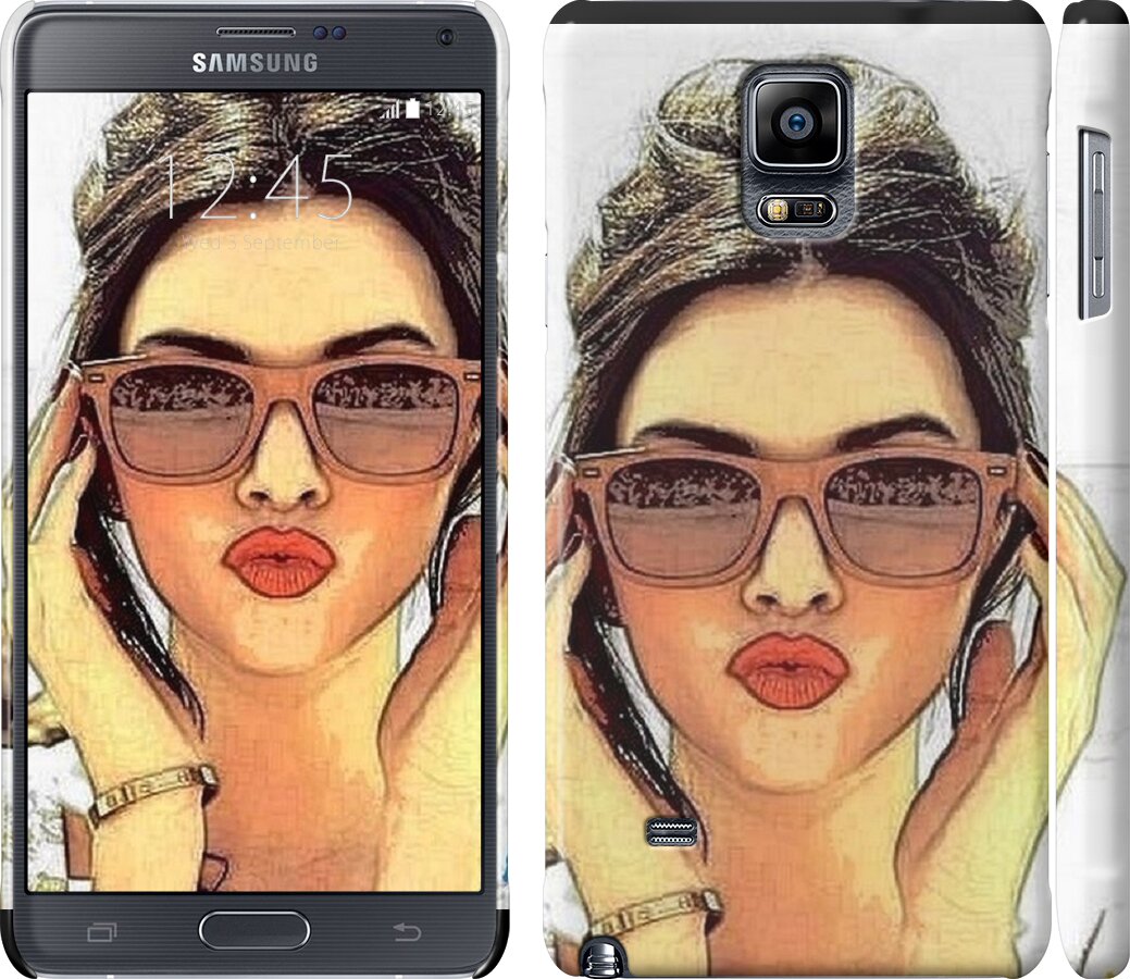 

Чохол Дiвчина_арт на Samsung Galaxy Note 4 N910H 111030