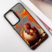 Фото TPU+PC чехол TakiTaki Fantasy magic glow для Apple iPhone 14 Pro (6.1") (Fire dragon - Black) на vchehle.ua