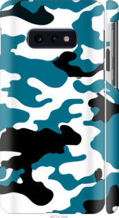 Чехол Камуфляж прозрачный фон для Samsung Galaxy S10e