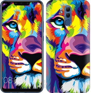 

Чохол Різнобарвний лев на Huawei Mate 20 Lite 669807