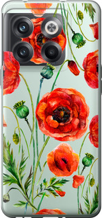 

Чехол Нарисованные маки для OnePlus 10T 1633946