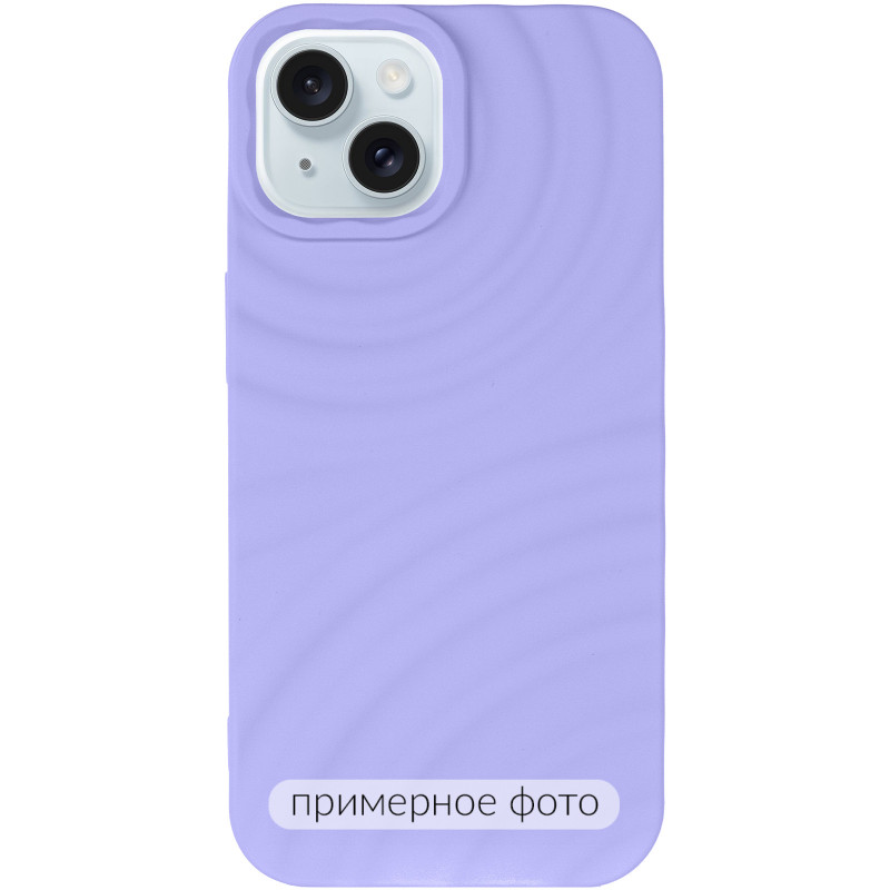 Фото Чохол TPU MonoWave на Apple iPhone 15 (6.1") (Light Blue) на vchehle.ua