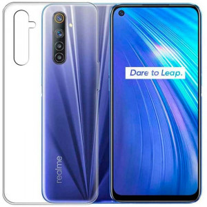 TPU чехол Epic Transparent 1,0mm для Realme 6