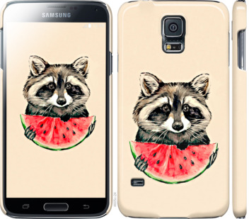 

Чохол Єнотик з кавуном на Samsung Galaxy S5 g900h 799530