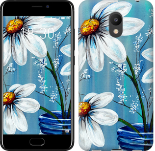 

Чехол Красивые арт-ромашки для Meizu M6 650386