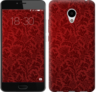

Чехол Чехол цвета бордо для Meizu M3 650025