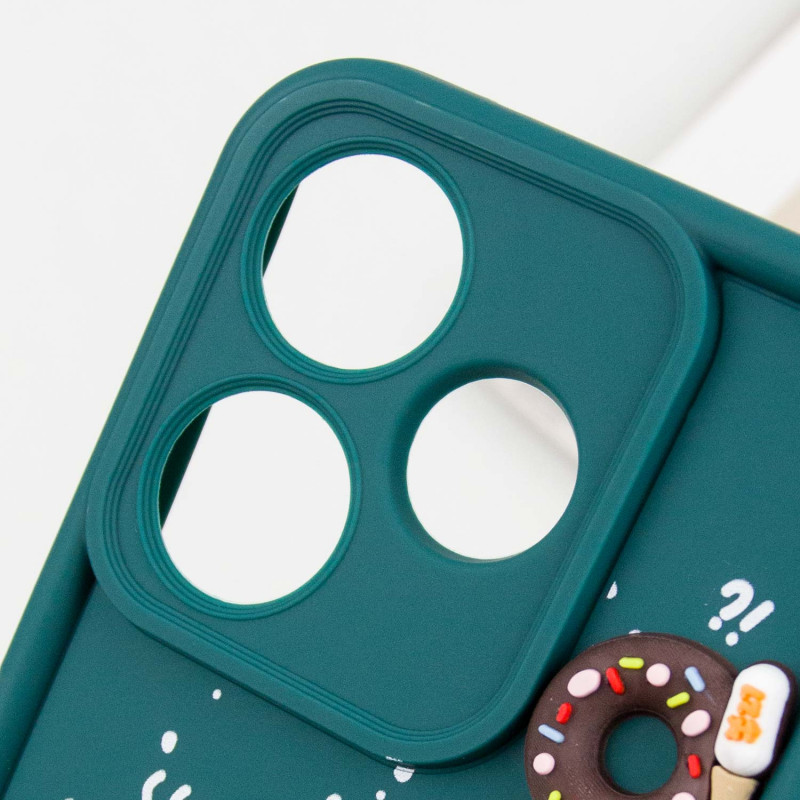 Купити Чохол TPU Toys Case на Xiaomi Redmi 13 4G / Poco M6 4G (Pine Green / Always Happy) на vchehle.ua