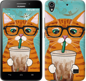 

Чехол Зеленоглазый кот в очках для Huawei Honor 4 Play 625427