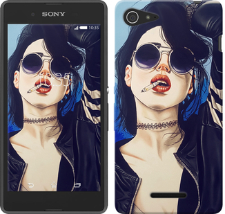 

Чехол Девушка на стиле для Sony Xperia E3 D2202 643831