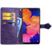 Кожаный чехол (книжка) Art Case с визитницей для Samsung Galaxy A10 (A105F) (Фиолетовый) в магазине vchehle.ua