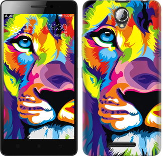 

Чохол Різнобарвний лев на Lenovo A5000 261526