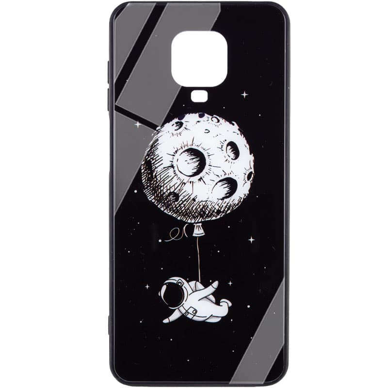 TPU+Glass чехол Diversity для Xiaomi Redmi Note 9s / Note 9 Pro / Note 9 Pro Max (Astronaut)