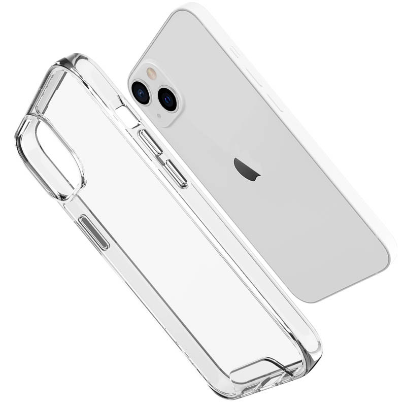 Фото Чехол TPU Space Case transparent для Apple iPhone 13 mini (5.4") (Прозрачный) на vchehle.ua