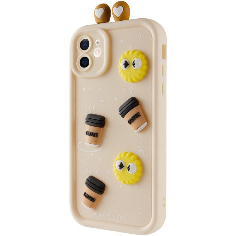 Чохол TPU Toys Case with Ears на Apple iPhone 11 (6.1") (Sand)