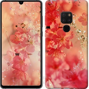 

Чохол Рожеві квіти на Huawei Mate 20 673284
