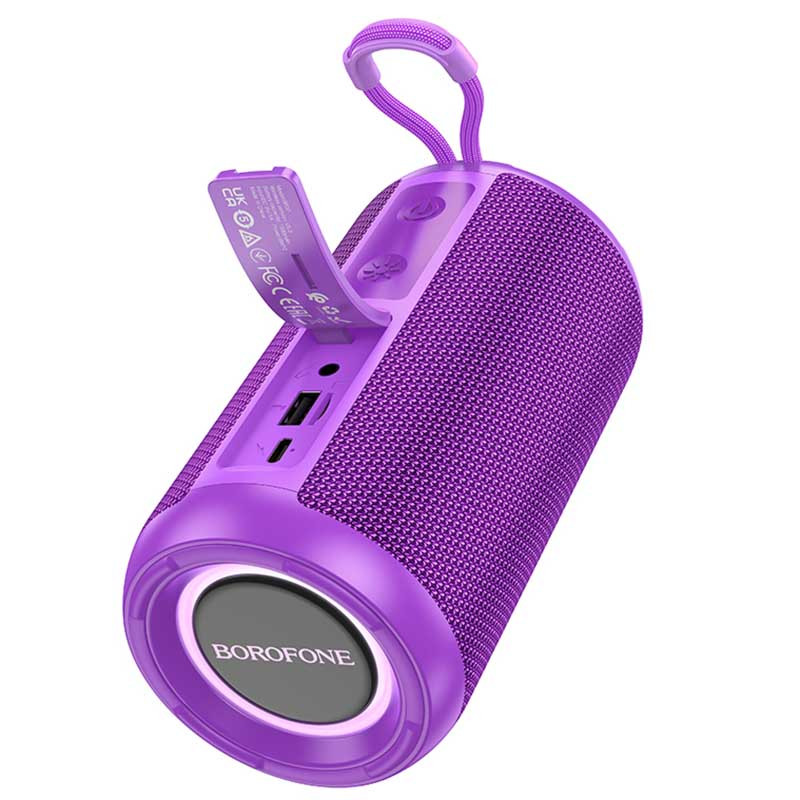 Фото Bluetooth Колонка Borofone BR37 Noble sports (Purple) на vchehle.ua