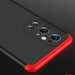 Фото Пластикова накладка GKK LikGus 360 градусів (орр) на OnePlus 9 Pro (Чорний / Червоний) в маназині vchehle.ua