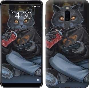 

Чехол gamer cat для Meizu Note 8 688571