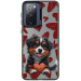 TPU+PC чехол TakiTaki Love magic glow для Samsung Galaxy S20 FE (Lovely dog / Black)