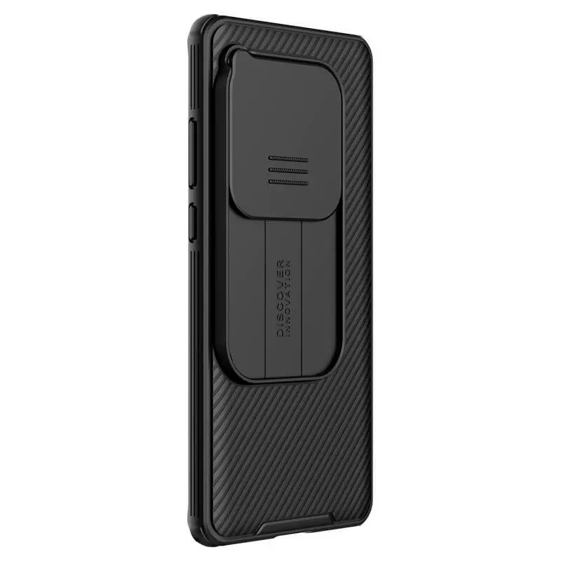 Фото Карбоновая накладка Nillkin CamShield Pro для OnePlus 12 (Black) в магазине vchehle.ua