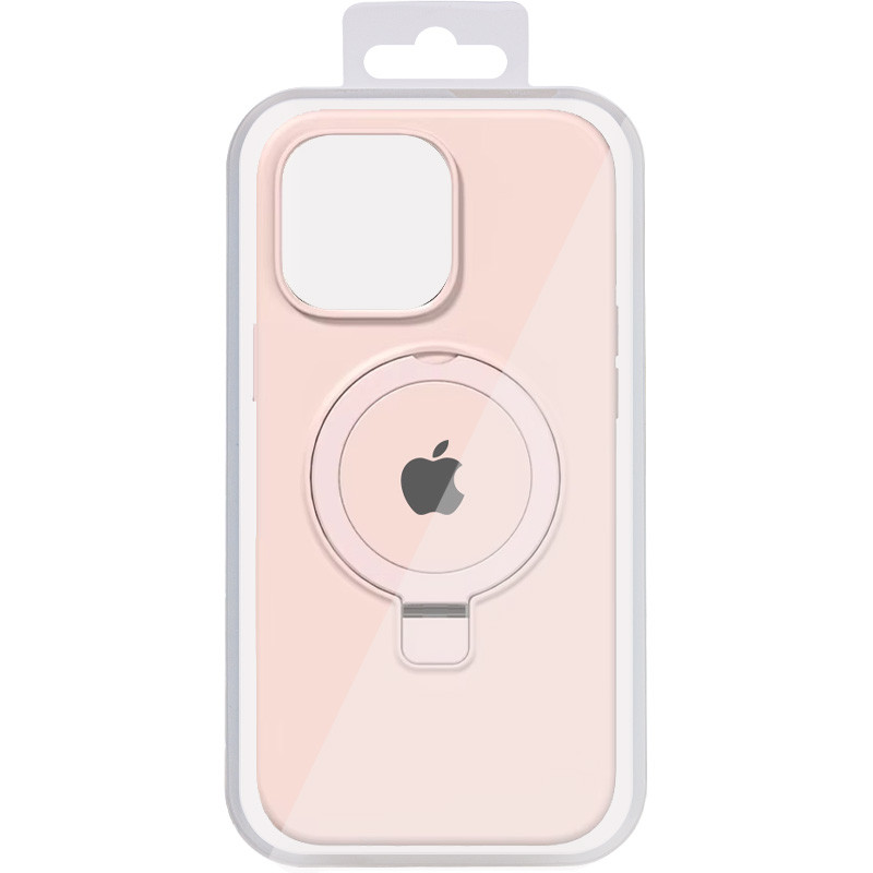 Фото Чехол Silicone Case Full Protective with Ring для Apple iPhone 13 Pro Max (6.7") (Pink) на vchehle.ua