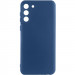 Чехол TPU GETMAN Liquid Silk Full Camera для Samsung Galaxy S21 (Синий / Navy Blue)