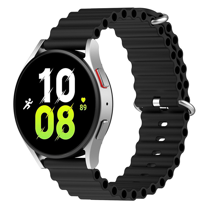 Ремінець Ocean Band для Smart Watch 20mm (Чорний / Black)