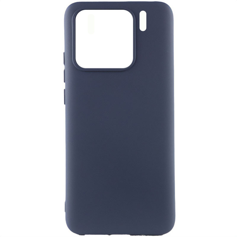 Чехол Silicone Cover Lakshmi (AAA) для Xiaomi 15 Pro (Темно-синий / Midnight blue)