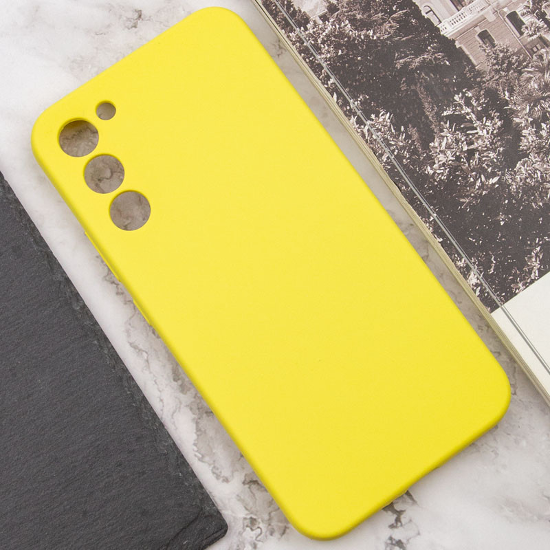 Фото Чехол Silicone Cover Lakshmi Full Camera (AAA) для Samsung Galaxy S24+ (Желтый / Yellow) в магазине vchehle.ua