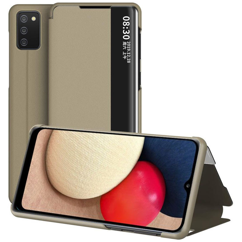 

Чохол-книжка Smart View Cover на Samsung Galaxy A02s (Золотий) 1117039