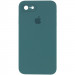 Чохол Silicone Case Square Full Camera Protective (AA) на Apple iPhone 6/6s (4.7") (Зелений / Pine green)