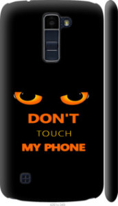 Чохол Don't touch the phone на LG K10 / K410