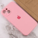 Чехол Silicone Case Full Camera Protective (AA) для Apple iPhone 14 (6.1") (Розовый / Light pink) в магазине vchehle.ua