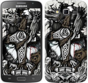 Чохол Тату Вікінг на Samsung Galaxy Grand 2 G7102