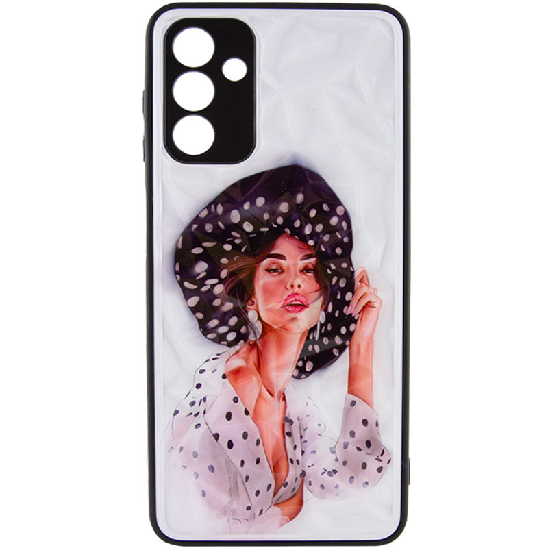 Фото TPU+PC чохол Prisma Ladies на Samsung Galaxy A54 5G (Girl in a hat) на vchehle.ua