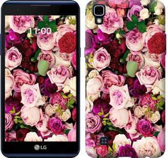

Чохол Троянди і півонії на LG X Power K220DS 652082