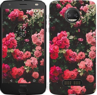 

Чохол Кущ з трояндами на Motorola Moto G5 PLUS 702566
