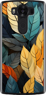 

Чохол Кольорове листя на LG V10 H962 1629852