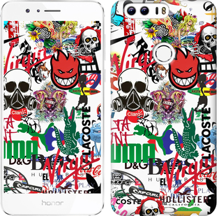 

Чехол Many different logos для Huawei Honor 8 638147