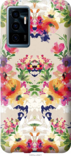 

Чехол Цветочный узор для Vivo V23e 1389700