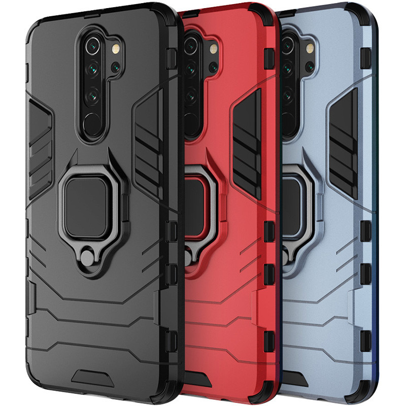 Ударопрочный чехол Transformer Ring for Magnet для Xiaomi Redmi Note 8 Pro