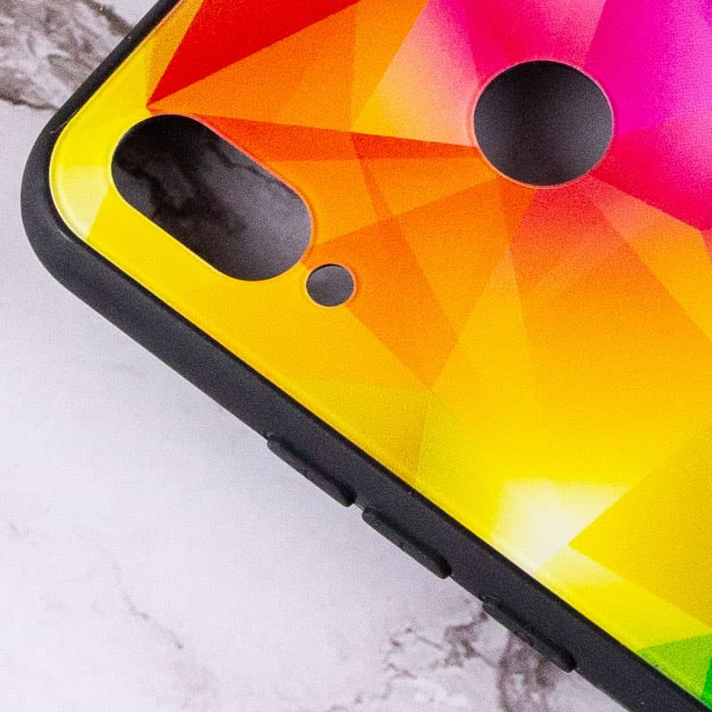 

TPU+Glass чохол Diversity для Huawei P Smart+ (nova 3i) (Rainbow) 1223659