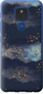 

Чохол Ночь золотые звезды для Motorola E7 Plus 1406513