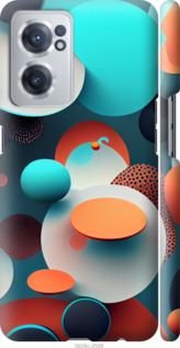 

Чехол Горошек абстракция для OnePlus Nord CE 2 1543914