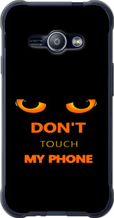 Чехол Don't touch the phone для Samsung Galaxy J1 Ace J110H