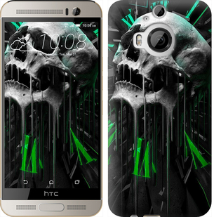 

Чехол Череп-часы для HTC One M9 Plus 352713